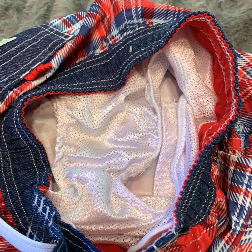 Nautica Swim Trunks Boys Size 7 Like New - Picture 5 of 6